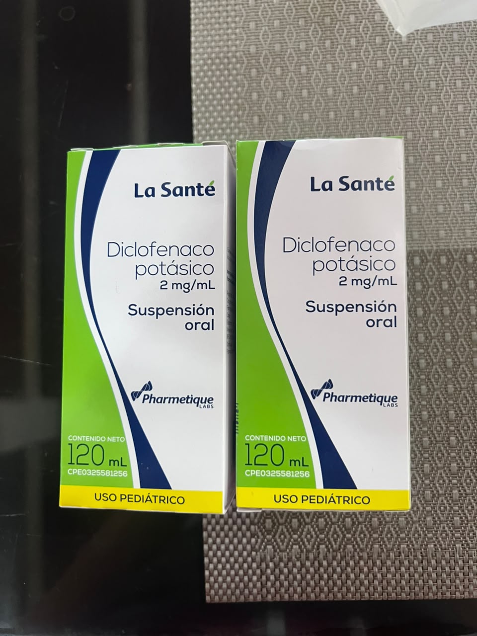 Foto de la donación: Diclofenaco potásico